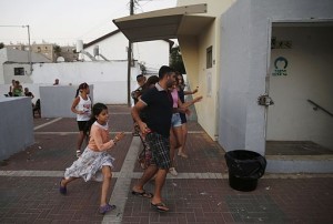 Lerman Criticizes Israel's Left as Half the Country Runs For Cover From Missiles From Gaza.
