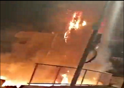 Fire in Nazareth